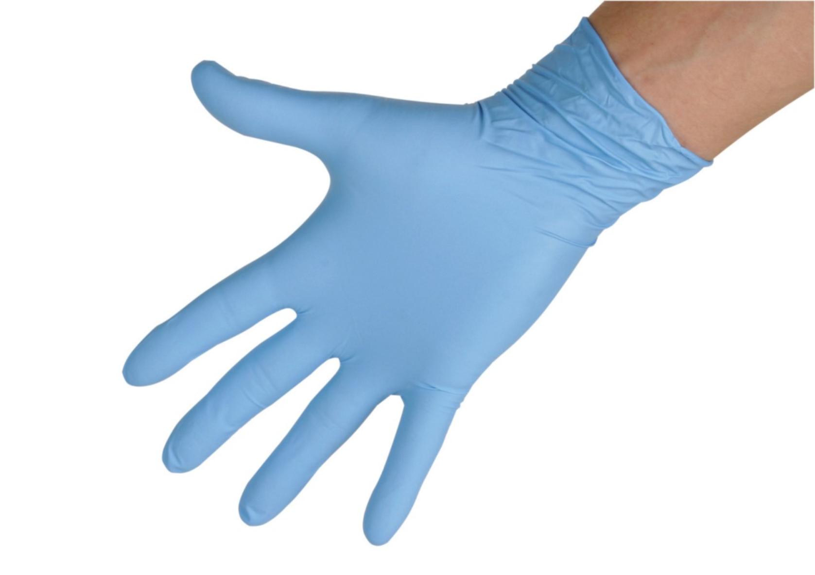 Одноразовые перчатки Nitrile TOP (в упаковке 100 штук)